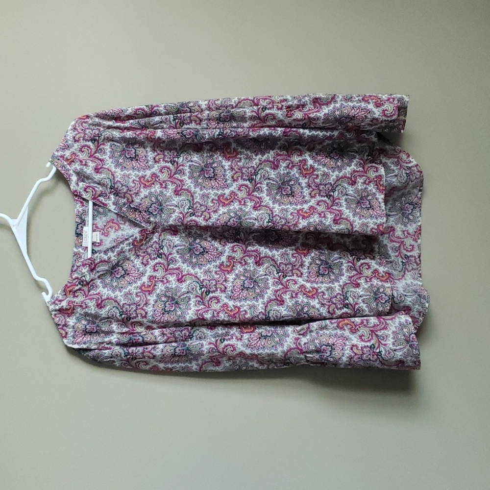 J Crew Bohemian Paisley Top